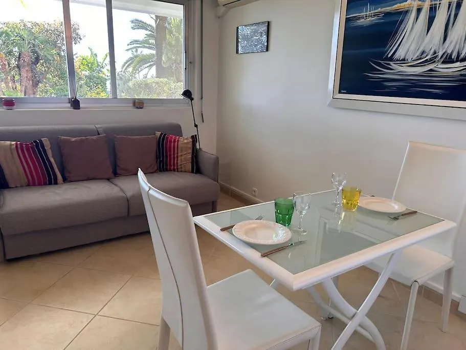 Apartment Studio Golfe-Juan Piscine Plage Privee Tennis France
